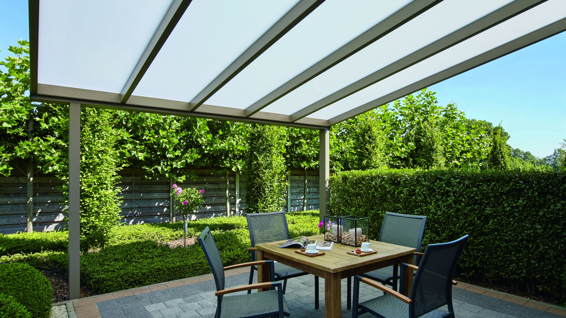 Abri de terrasse Linconyl jardin