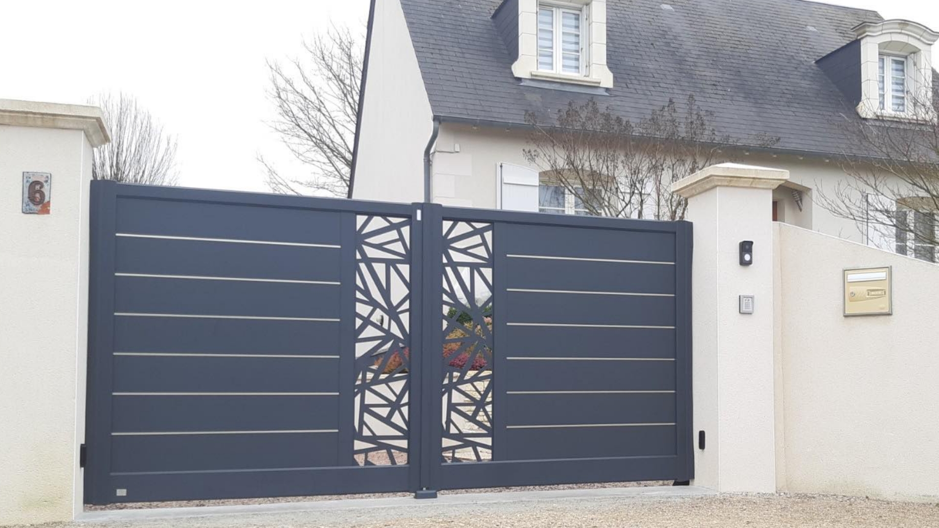 Portail battant Linconyl motif battant