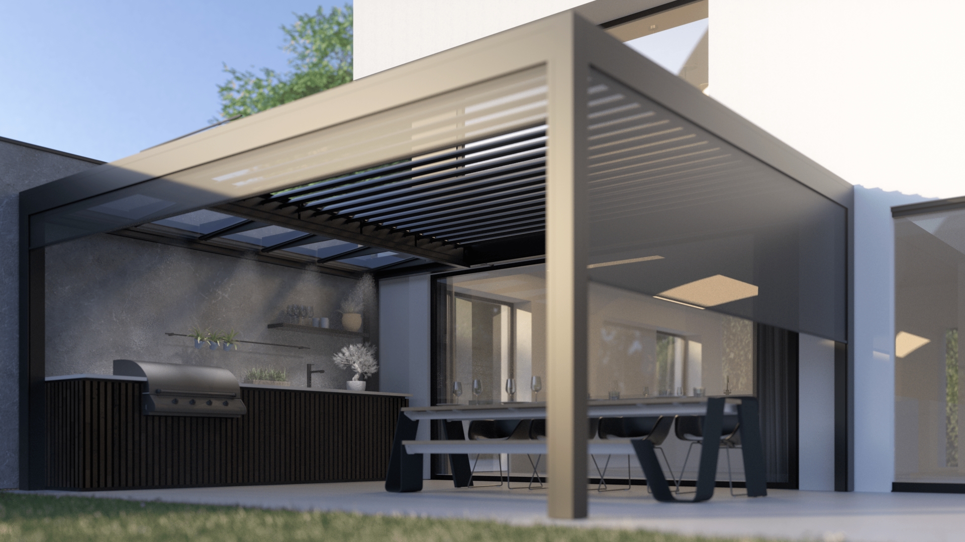 Espace détente Linconyl terrasse
